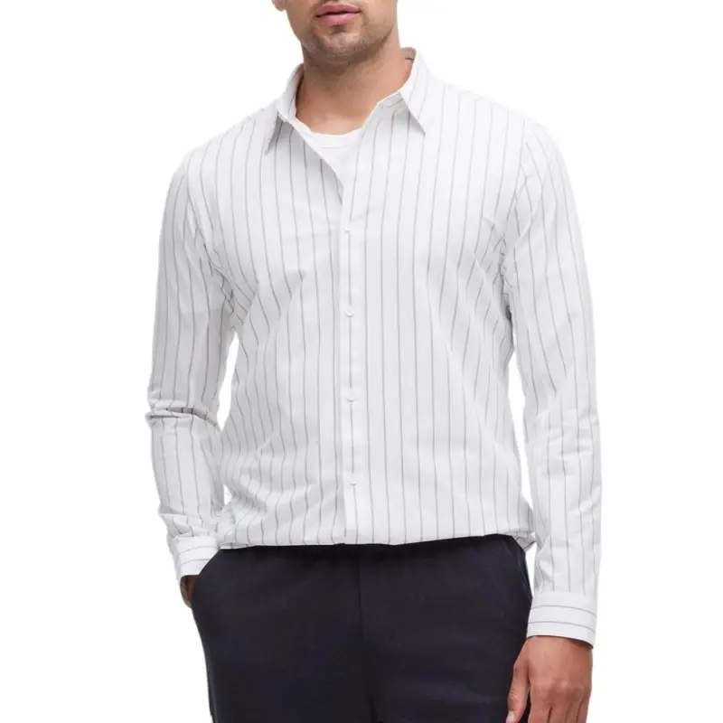 Lululemon New Venture Shirt Men's White/White-1