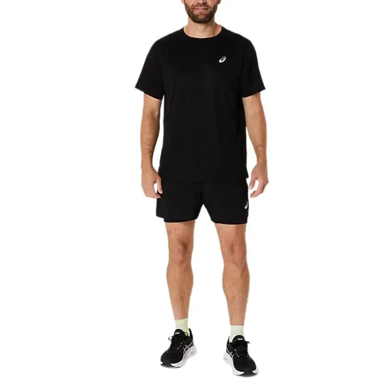 Asics SILVER Casual Shorts Men's Performance Black-3
