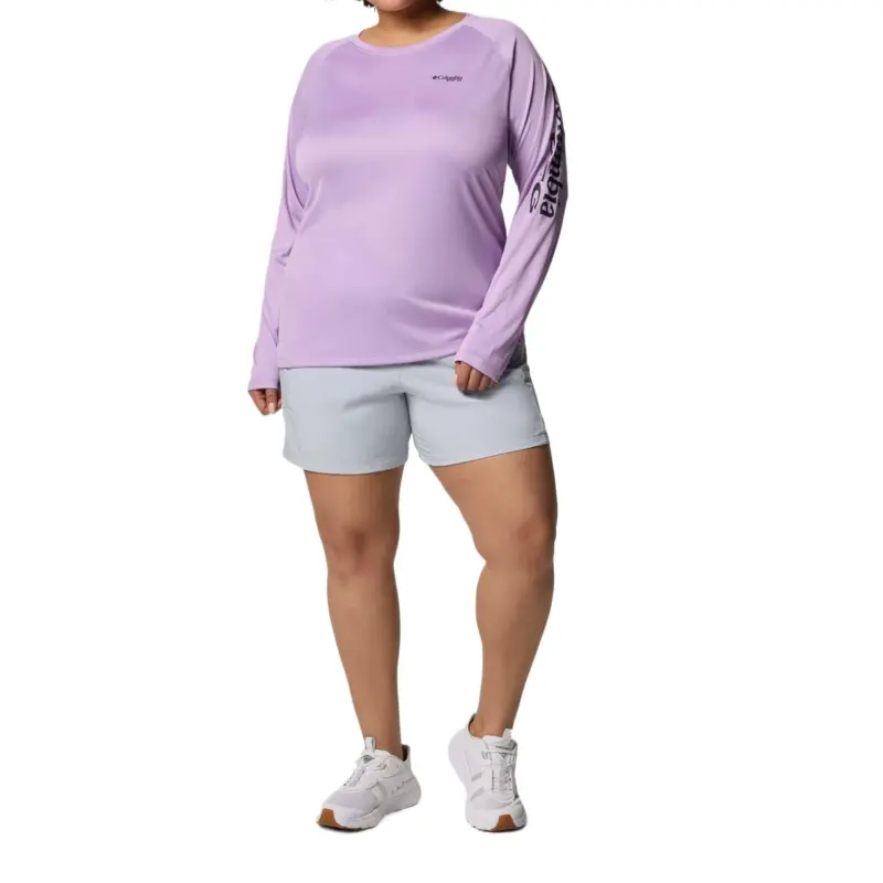Columbia PFG Tidal Tee 2 T-Shirt Women's Hydrangea Color-3