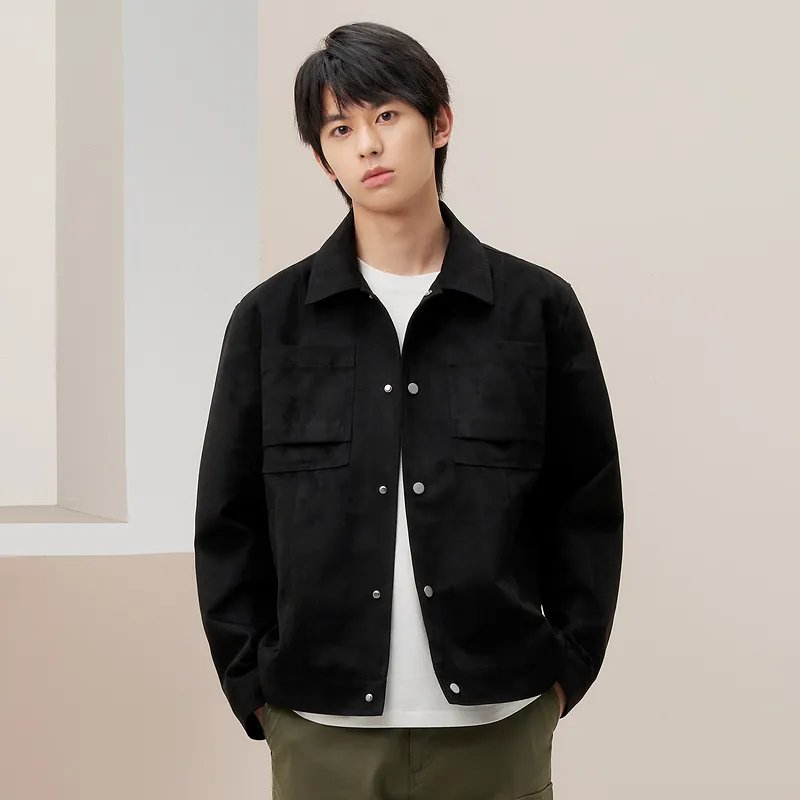 Gxg Jeans Jackets Coats Men's Black-2
