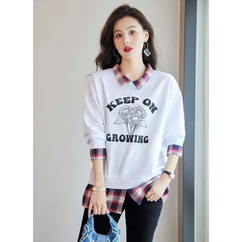 Like The Age Of Water Sweatshirt Women's White-3