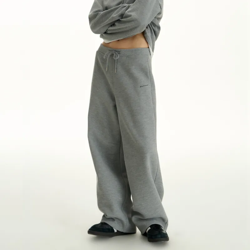 TGNS Knitted Sweatpants Unisex Heather Gray-2