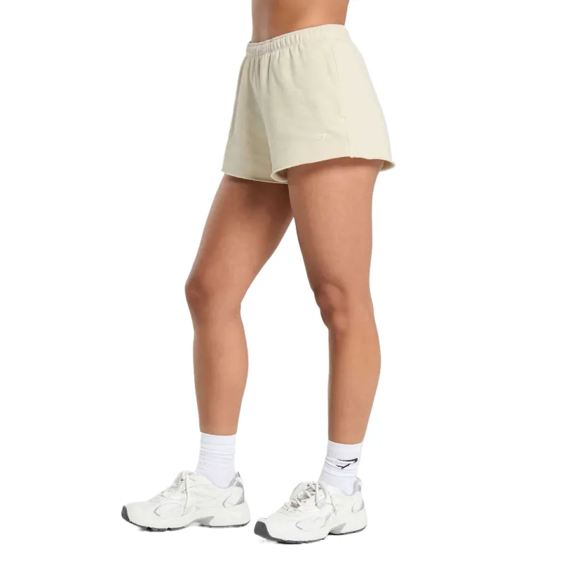 GYMSHARK Casual Shorts Women's White-2
