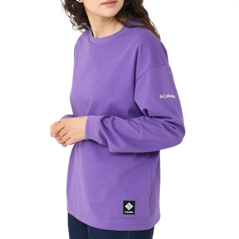 Columbia Lost Brook T Shirt Unisex Grape Glue-4