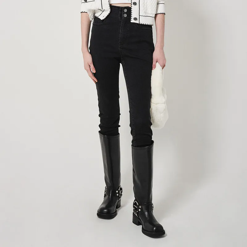D'zzit Jeans Women's Black-3