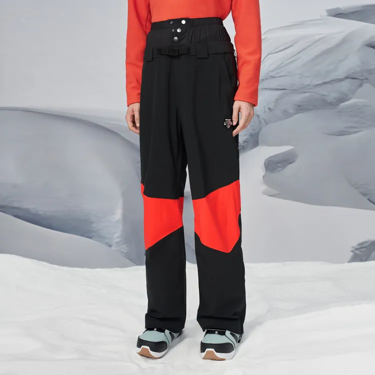 DESCENTE SNOWBOARD Series Ski Pants Unisex OR ORANGE-2