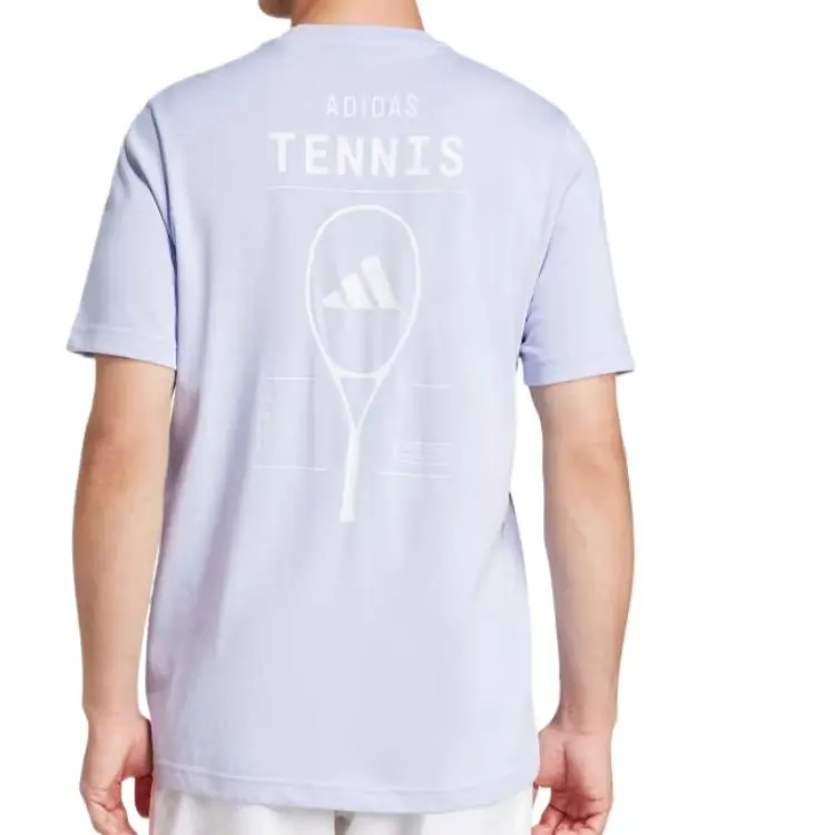 Adidas Free Shipping With AdiClub Aeroready Tennis Category Graphic Tee-2