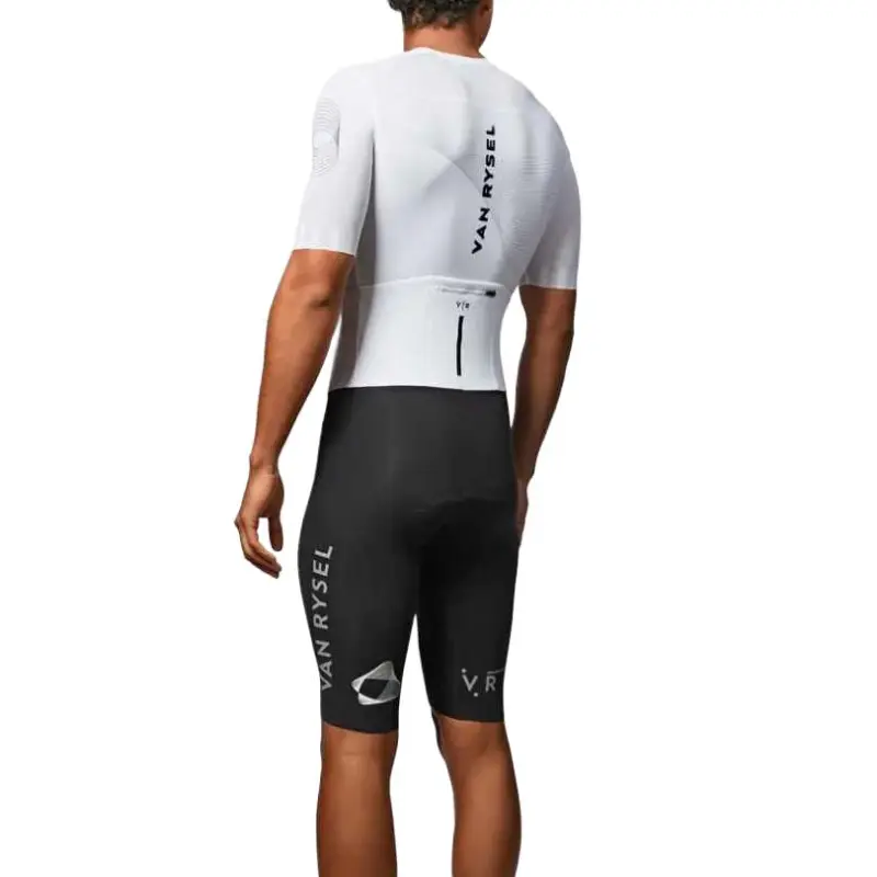 DECATHLON Cycling Clothing Men's Smoky Black/Snow-2