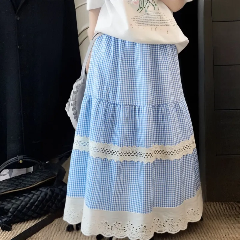 COMMA GIRL Casual Long Skirt Women's-5