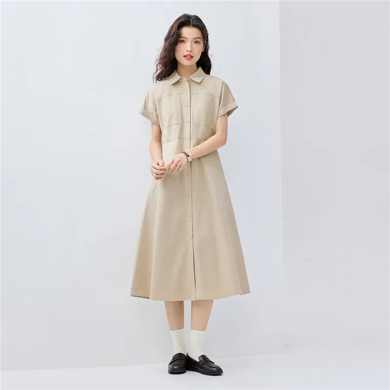 UNIQLO Short Sleeved Dress Women's-17