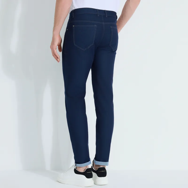 Raidy Boer Jeans Men's Dark Blue-4