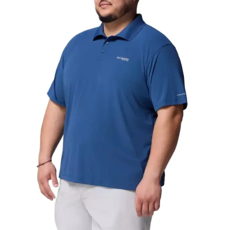 Columbia PFG Freezer Shirt Men's Blue-2
