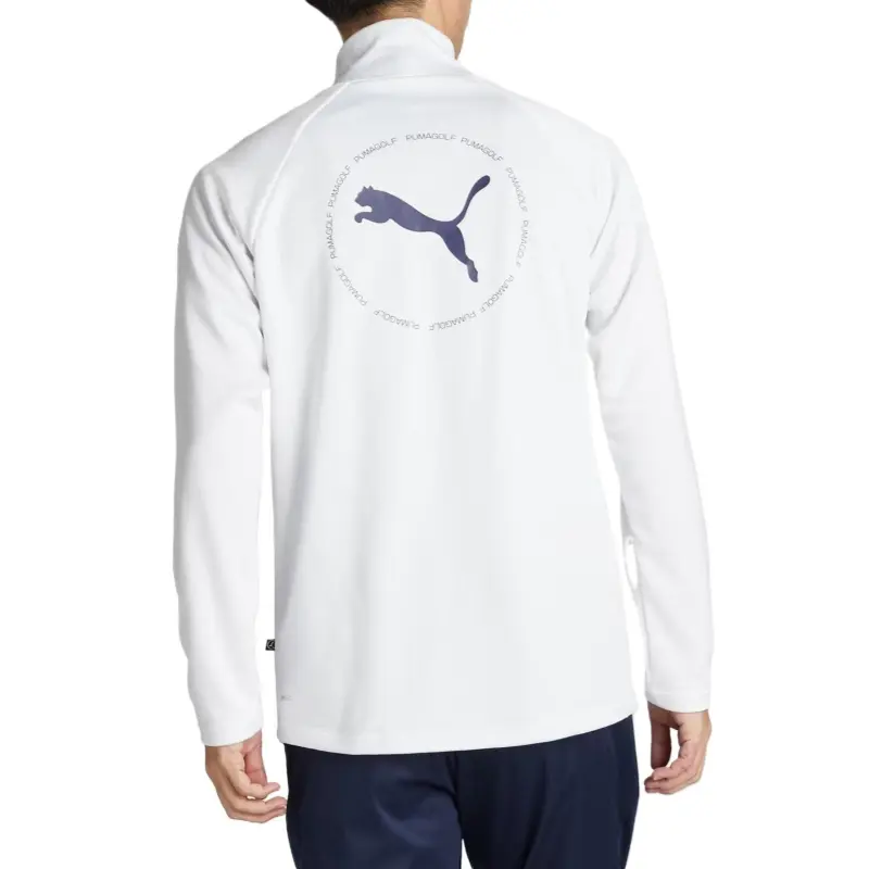PUMA Golf Clothing Men White-3