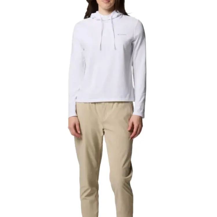Columbia Sun Trek Hoodie Omni-Shade™ Sweatshirt Women's White-3