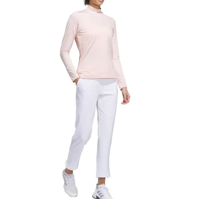 Adidas Free Shipping With AdiClub Beyond Two Tone Mesh Mock Shirt-4