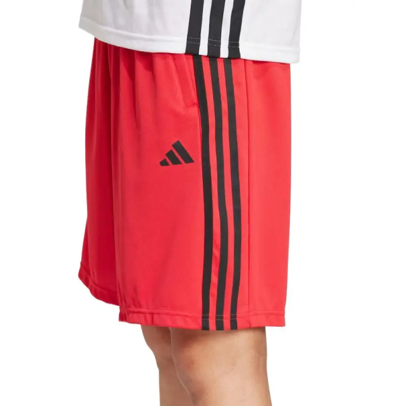 Adidas Free Shipping With AdiClub Train Essentials Piqué 3 Stripes Training Shorts-3