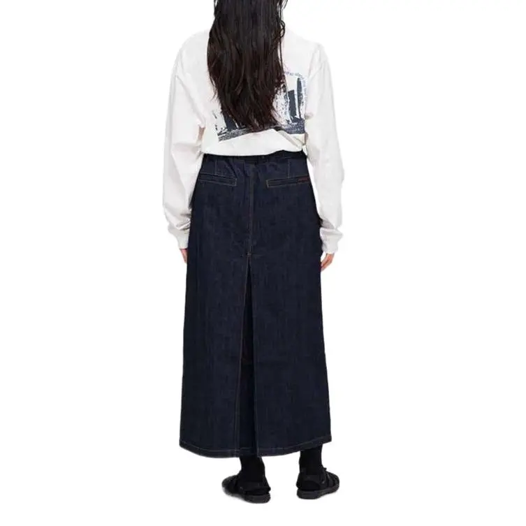 Gramicci Denim CORDURA Denim Long Skirt Women's-5