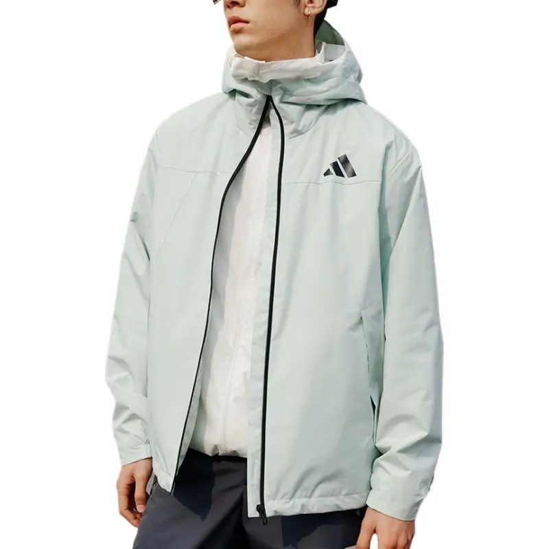 Adidas WOVEN JACKET Unisex Linen Green-1