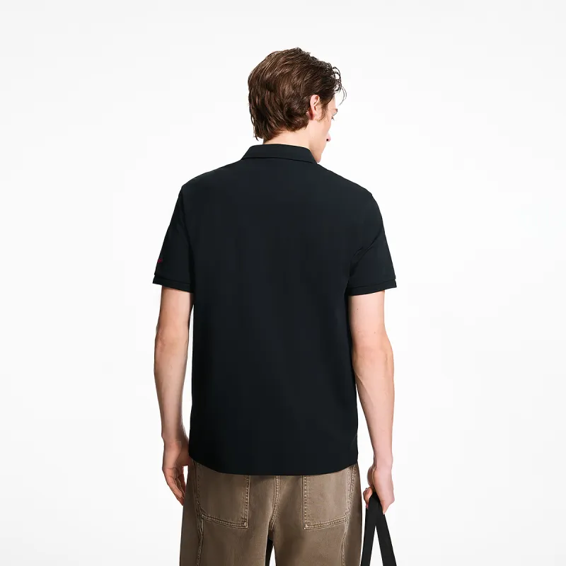 JACK JONES· Polo Shirt Men's E43 Pure Black-4