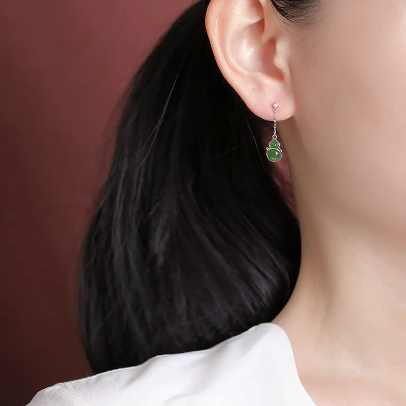 Royal Heaven's Choice Earrings Jasper Unisex-5