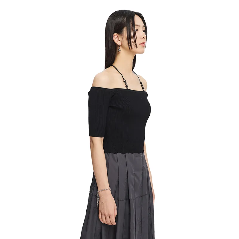 INITIAL Sweaters Women's BLK/Black-3