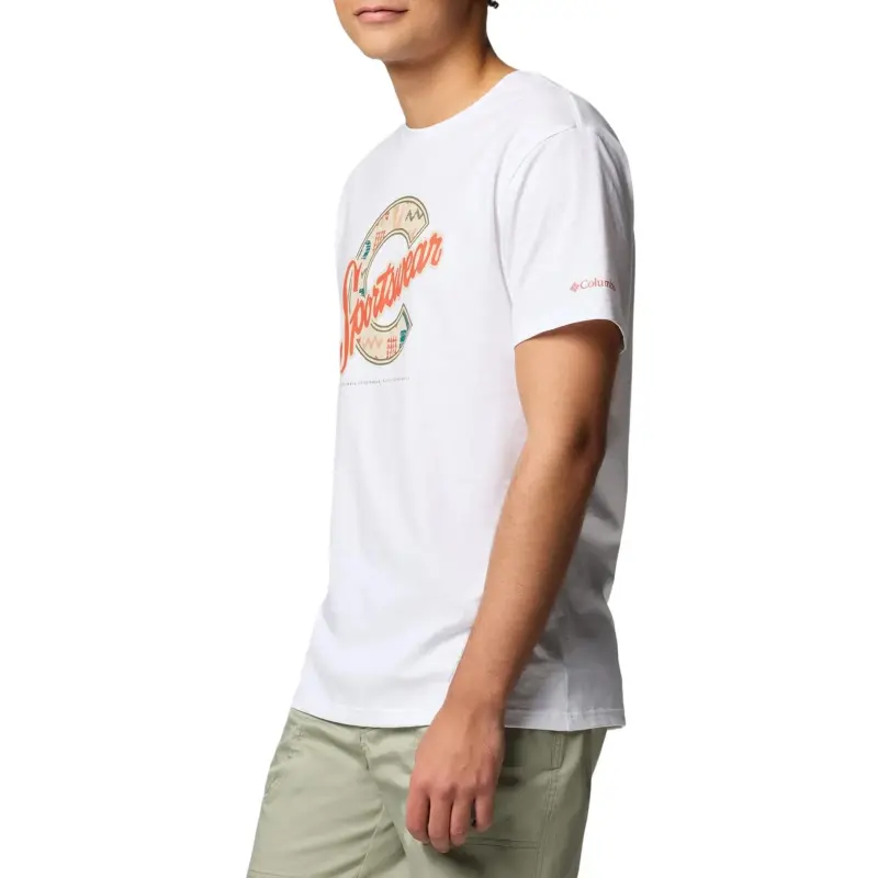 Columbia T Shirts Men White-3