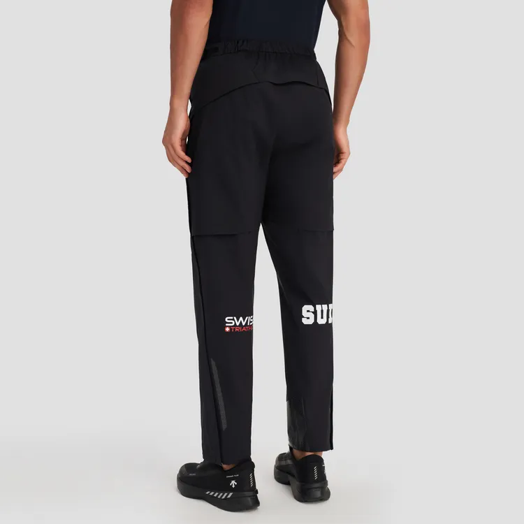 DESCENTE TRIATHLON Series Knitted Sweatpants Men BK BK-3