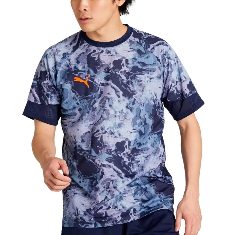 PUMA IndividualPUMAFTBL PRO Soccer Jersey Men's Marine Blue 06-2