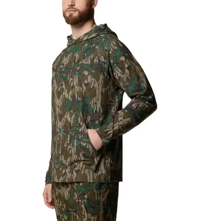 Columbia Shirt Men's Green Leaf Camouflage-2