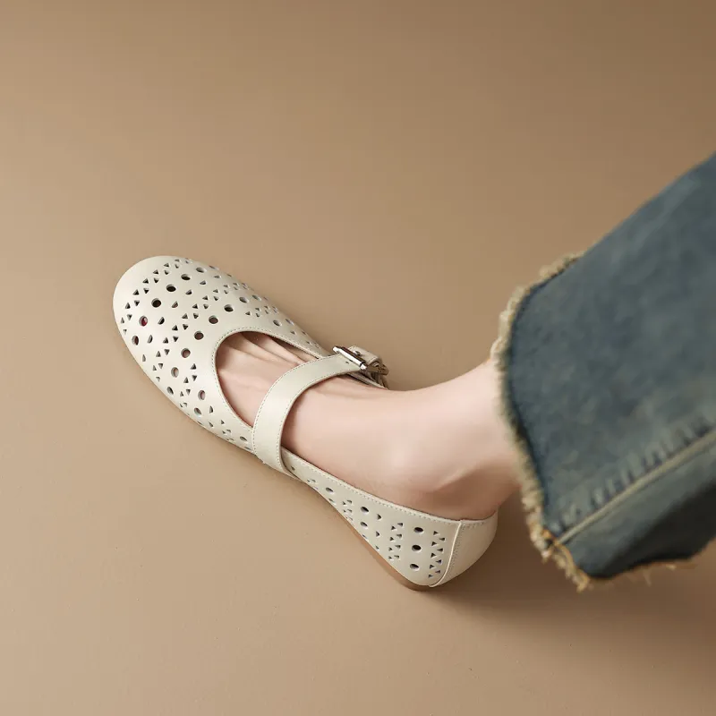 FMM Casual Single Shoes 2cm Women's-3