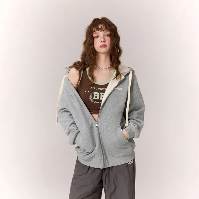 CHUU Sweatshirt Women's Light Heather Gray-4