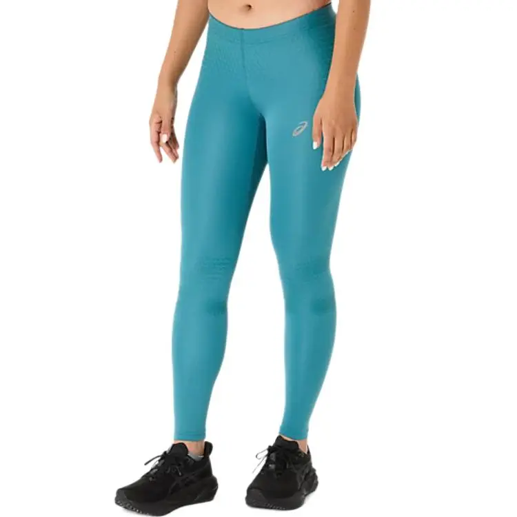 Asics MUSCLE MOTION SUPPORT Sports Pants Women's Atlantis Blue-2