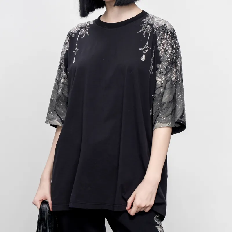 TCH T Shirts Women's Black-3