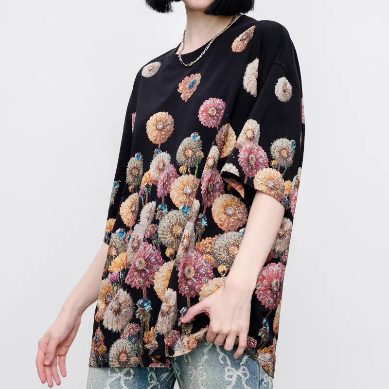 TCH T Shirts Women's Black-5