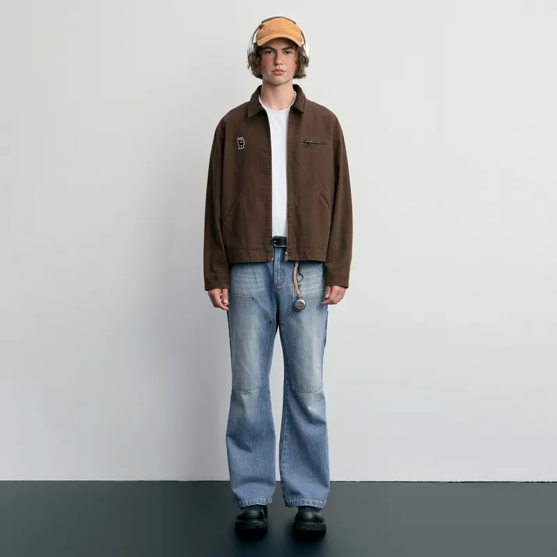 MYSAMESAME AW24 Jackets & Coats Unisex Coffee Brown-2