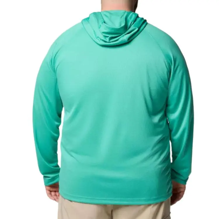 Columbia PFG Solar Stream Sweatshirt Men's Enamel Green-1