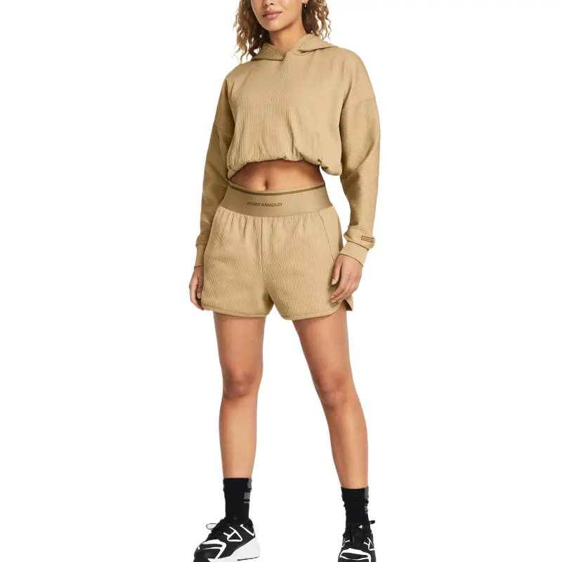Under Armour Journey Casual Shorts Women's Light Brown-4