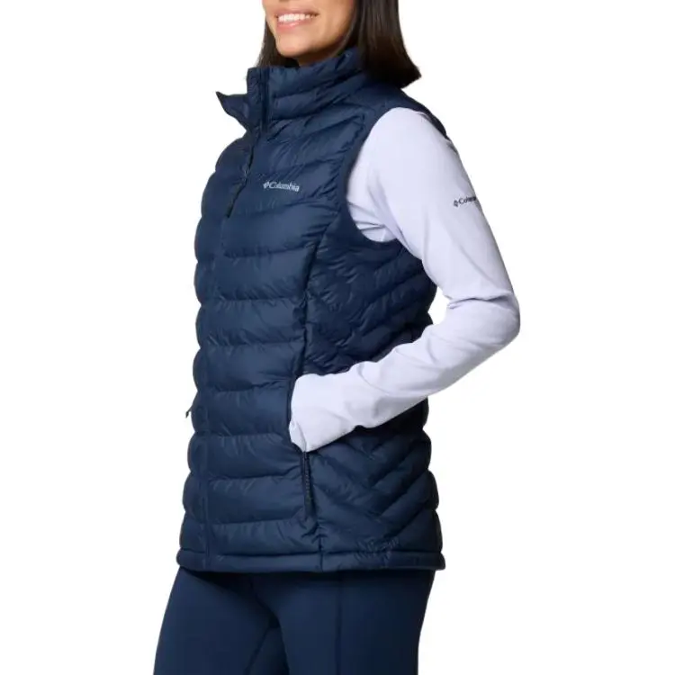Columbia Powder Lite 2 Omni-Heat Omni-Shield Thermarator Vest Women's Marine Blue-2