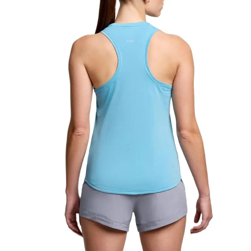 Saucony Stopwatch Singlet Tank Tops Women's Breeze Heather-1