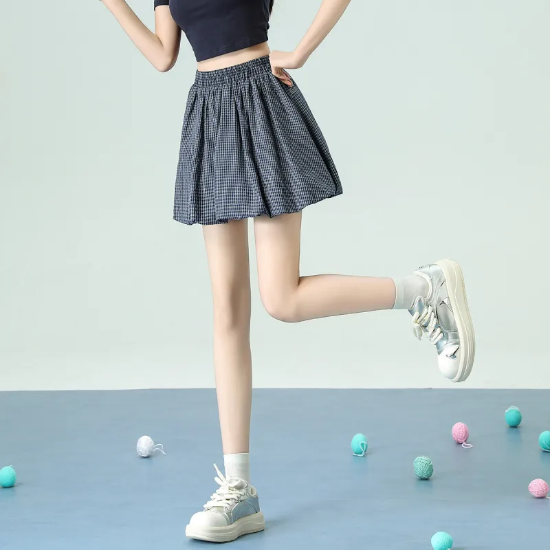 FAWENXIANGZI Casual Short Skirts Women's-6