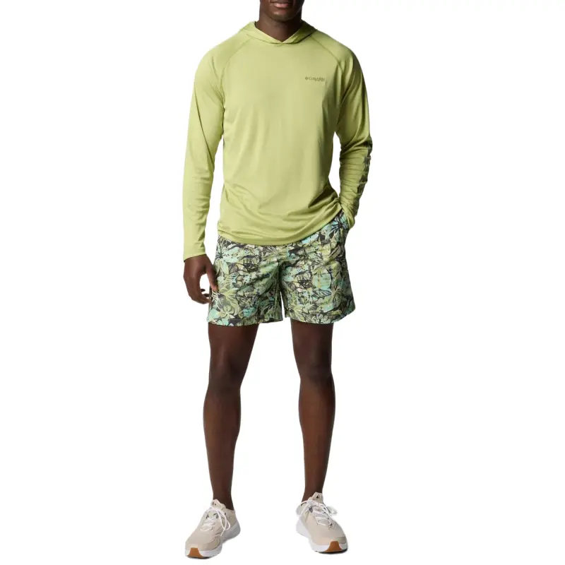 Columbia PFG Terminal Tackle Sweatshirt Men's Green-3