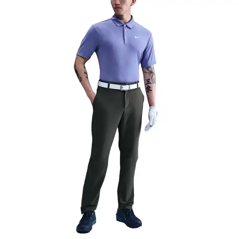 Nike Swoosh TourPolo Polo Shirt Men's Purple-1