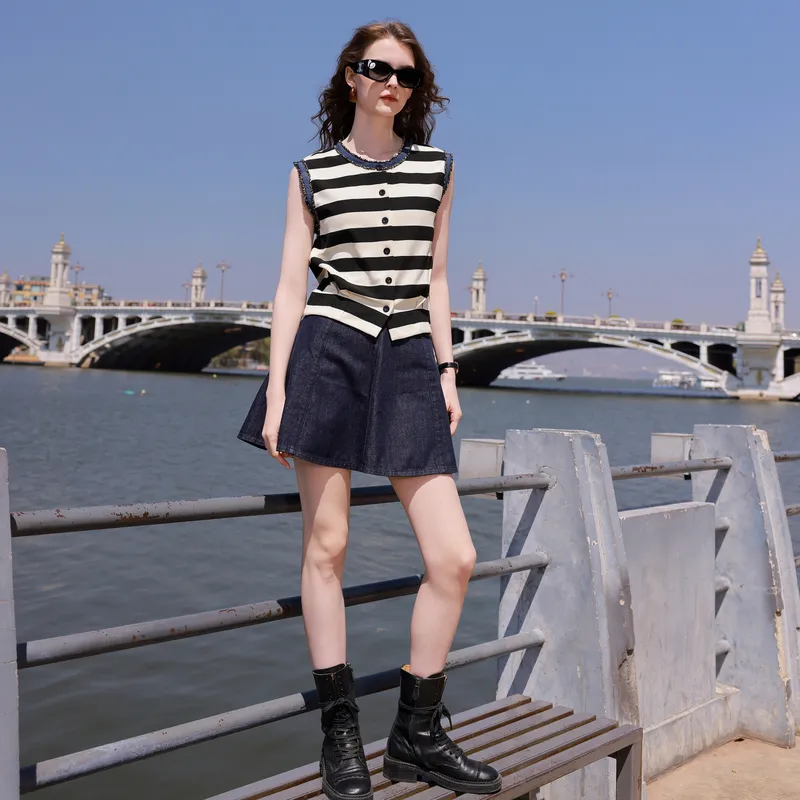 3COLOUR Casual Short Skirts Women's-5
