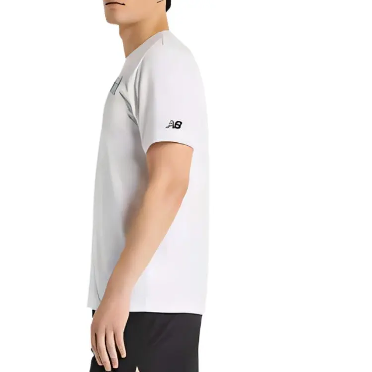 New Balance Nyrr Run For LifeNYRR Boroughs Graphic T Shirt Men's White-1