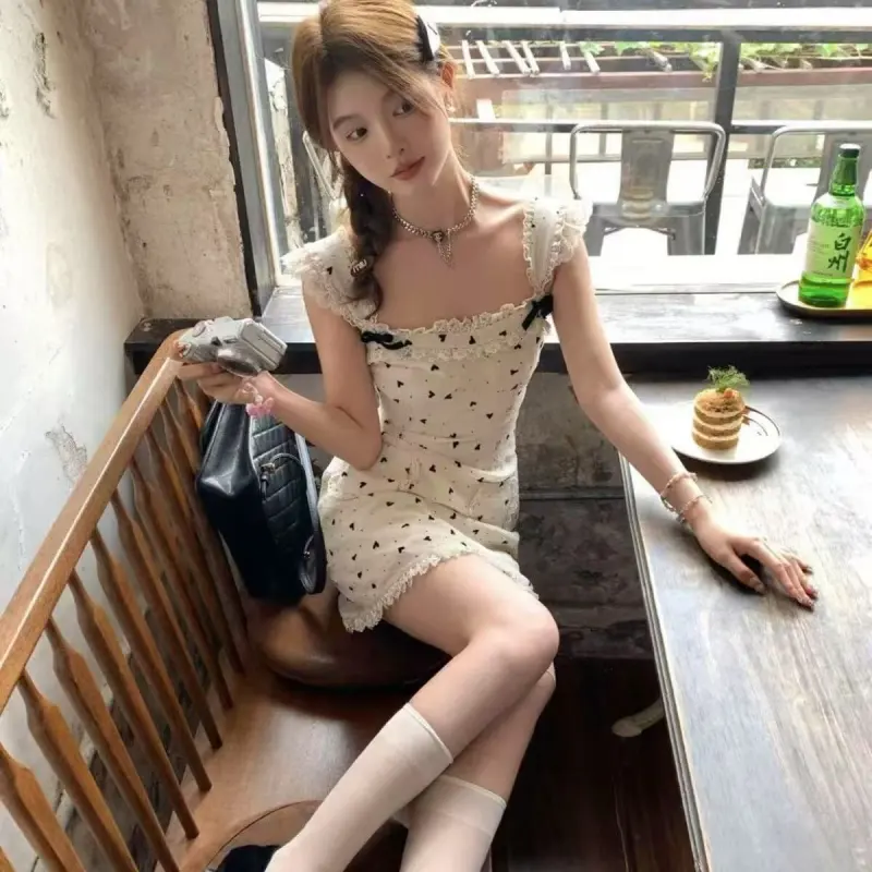 BEAUTIFUL CONFESSION Slip Dress Women's Beige-1
