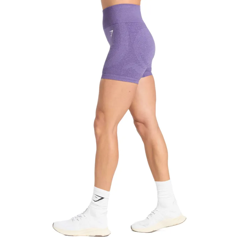 GYMSHARK Sports Shorts Women's Purple-2