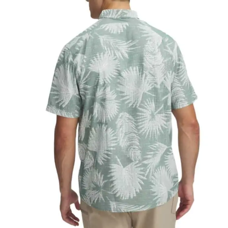 Under Armour Dockside Shirt Men's Silicon Green/Aqua Green 348-1