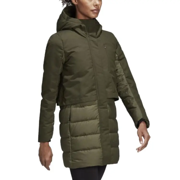 Adidas CLIMAWARM Down Jacket Women's Green-4