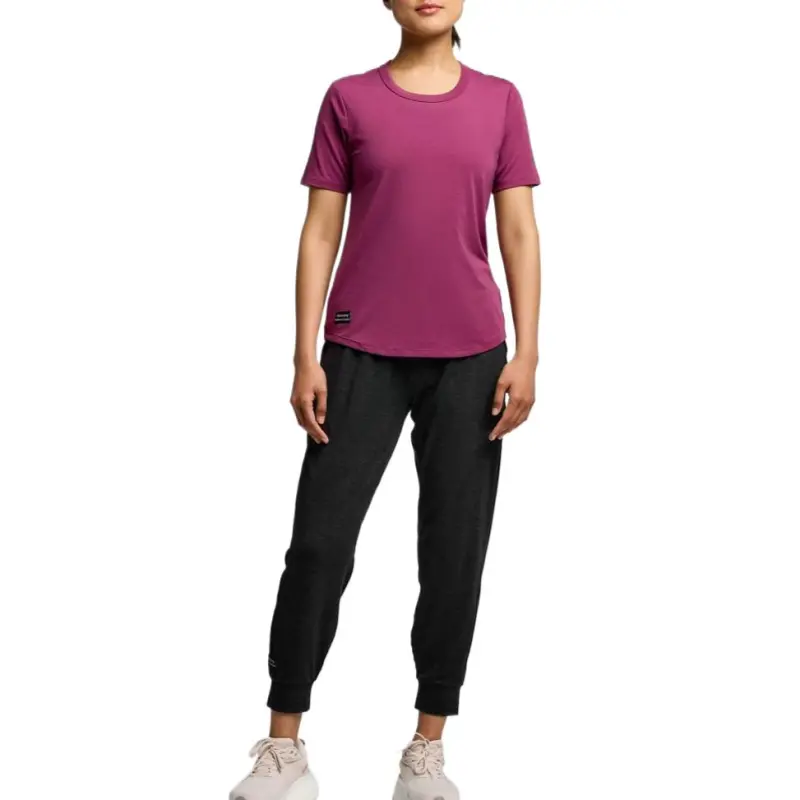 Saucony Triumph T-Shirt Women's Dark Pink-2