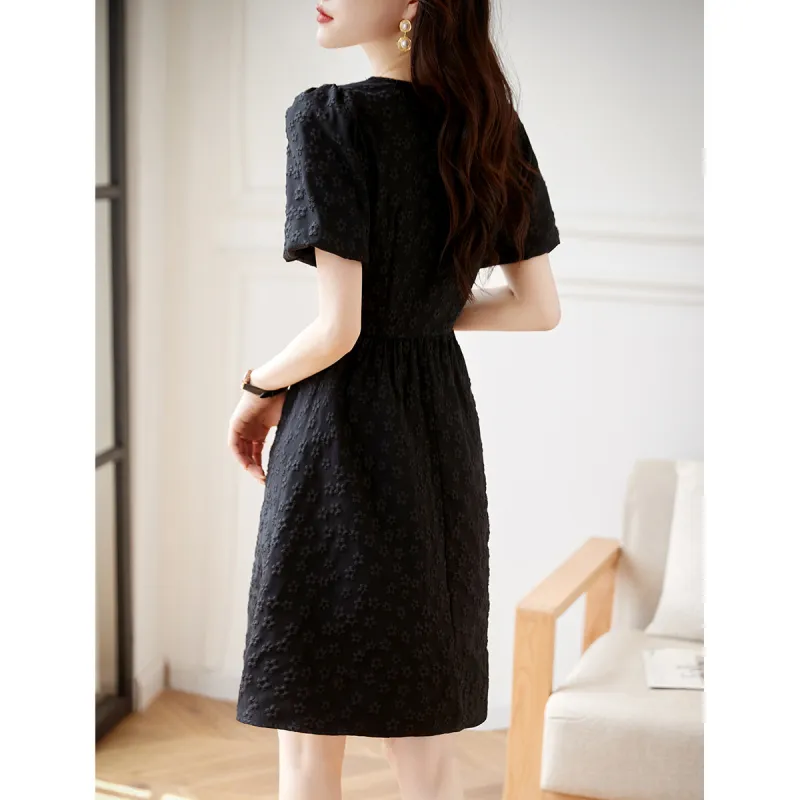 Still Quiet Short Sleeved Dress Women's-6